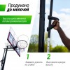 Баскетбольная стойка UNIX Line B-Stand-PC 48"x32" R45 H230-305 см купить подарок екатеринбургспорт - V-SPORT Тренажеры УЗСИ ARMSSPORT