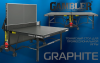 Теннисный стол Gambler Graphite GTS-9 с сеткой и роликами для помещений - V-SPORT Тренажеры УЗСИ ARMSSPORT